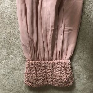 NWT Calvin Klein Blush mini dress